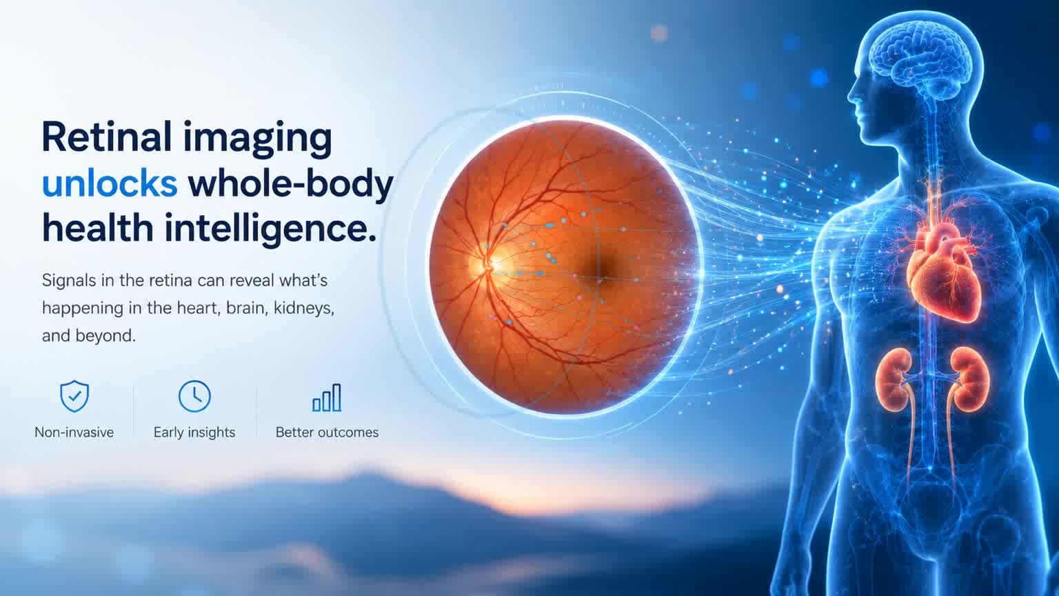 Retinal imaging connects to heart, CNS, kidney, and systemic health intelligence